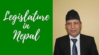 Legislature in Nepal  Class 10 Social Studies [upl. by Rebmyk]