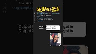 ngIf vs if in Angular Key Differences amp When to Use Each [upl. by Atinet]