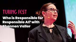 Who is Responsible for Responsible AI with Shannon Vallor [upl. by Ynafetse]