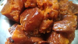 Pumpkin curry in Tamil  பூசணிக்காய் பொறியல்  Pumpkin poriyal seivathu eppadi  Arasanikai poriyal [upl. by Brinn]