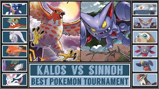 BEST KALOS vs BEST SINNOH  Best Pokémon Tournament Battle 4 [upl. by Prue]