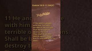 Ezekiel 30812 NKJV [upl. by Ardnoet958]