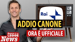 ADDIO CANONE RAI dalla bolletta  Avv Angelo Greco [upl. by Kenyon]