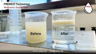 PREDEST Electrocoagulation Wastewater Treatment Equipment Lab Test  YASA ET [upl. by Erasmus]