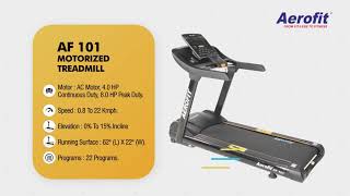 Aerofit AF 101 Treadmill [upl. by Siradal]