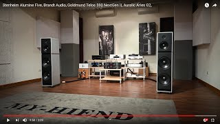 Stenheim Alumine Five Brandt Audio Goldmund Telos 590 NextGen II Auralic Aries G2 [upl. by Dov]