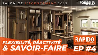 Flexibilité réactivité amp savoirfaire  Salon agencement Foussier 2023 [upl. by Tyrone]