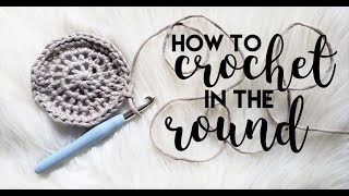 How to crochet in the round for ABSOLUTE beginners  Tutorial  Kay Krochets [upl. by Emeric]