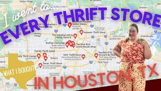 I went to every Houston Texas thrift store Heres what I bought [upl. by Benenson]