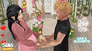 A Sims Freeplay Love Story 👩🏻‍❤️‍👨🏼 Liam amp Elizabeth 💙 [upl. by Lait]