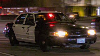 Unitrol Omega 90 Priority Tone LAPD Hollywood Slicktop Crown Vic Responding Code 3 [upl. by Teador166]