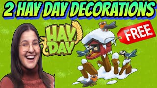 2 Hay Day FREE Decorations  No Hay Day Hack No Mod apk [upl. by Nillok606]