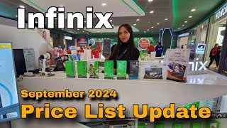 Infinix Price List Update September 2024  Infinix XPad  Infinix Note 40 Series  Hot 40 Series [upl. by Auqeenwahs576]