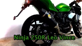 HOWTO Kawasaki Ninja 250R Full Exhaust Install [upl. by Nwahshar853]