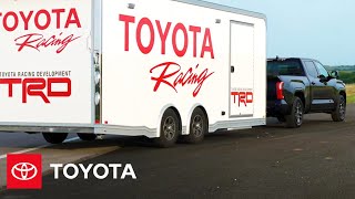 How to Use the 2022 Tundra Trailer Backup Guide  Toyota [upl. by Synn]