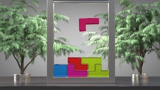 SOFTBODY TETRIS V6 ❤️ C4D4U [upl. by Beaner519]