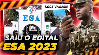 Edital ESA 20232024  Concurso da Escola de Sargento das Armas [upl. by Spindell]