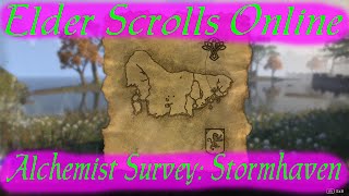 Alchemist Survey Stormhaven Elder Scrolls Online [upl. by Auberta]