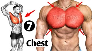 7 Best Exercises For Bigger Chest Workout  Best Chest Workout [upl. by Shanda]