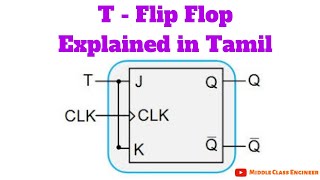 T  Flip Flop  Explained in Tamil  Middle Class Engineer [upl. by Anitahs]