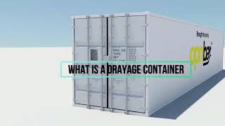 What is a Drayage Container  Shipping Container Safety International [upl. by Assira]