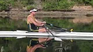 Sculling 1x slow motion [upl. by Andeee]