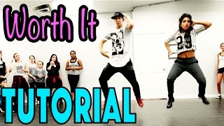 WORTH IT  Fifth Harmony Dance TUTORIAL  MattSteffanina Choreography Intermediate Hip Hop [upl. by Edmonds]