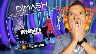 BACK WITH THE LEGEND Dimash  Your Love  Moscow 2020 Reaction [upl. by Niltiak]