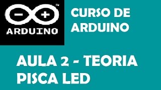 CURSO DE ARDUINO  AULA TEÓRICA  PISCA LED [upl. by Tarkany582]