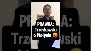 Idą wybory Trzaskowski zaczął już nawet mówić o ekshumacjach na Wołyniu oszust [upl. by Baily]