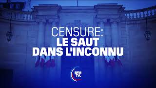 BFMTV  Génériques • Censure  le saut dans linconnu spéciale — 3 décembre 2024 [upl. by Lednew]