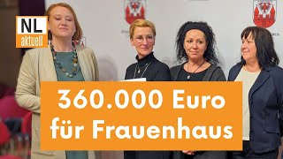 Frauenhaus Cottbus erhält Bundesförderung  Bundesministerinnen über Projekte [upl. by Epner790]