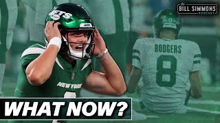 Where Does This Injury Put the New York Jets  The Bill Simmons Podcast [upl. by Golda194]