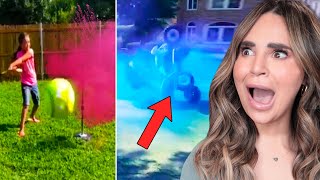 GENDER REVEAL FAILS w My Pregnant Sister [upl. by Yetnruoc]