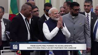 FROM SUPPLYING FERRIES TO SCHOLARSHIPS INDIA PITCHES ITSELF AS KEY PARTNER FOR CARICOM [upl. by Yeung]