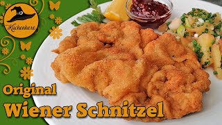 Wiener Schnitzel das original aus Österreich und Kinderschnitzerl Mhhhhh [upl. by Sauder162]