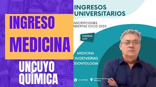 Examen Ingreso a medicina UNCuyo problema 9 Química Gases Estequiometría Descomposición del KClO3 [upl. by Belak]