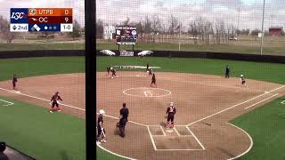 OC Softball vs UTPB  Record Tying 23 Run Highlights March 21st 2023 [upl. by Pond724]