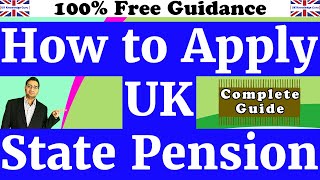 The New State Pension  How to Apply  Step by Step Guide [upl. by Neumeyer886]