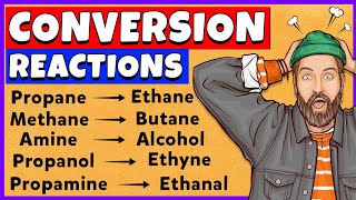 Conversion Reactions in Organic Chemistry  Important Conversions  Class 12 [upl. by Inalaek]