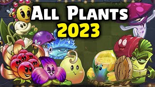 All New Plants in Plants vs Zombies 2 2023 [upl. by Atronna]