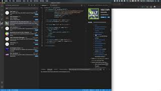 Develop and run XSLT 30 in Visual Studio Code [upl. by Lawley604]