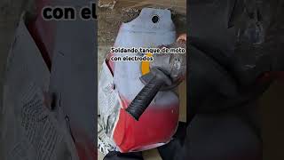 Reparar un tanque soldando con electrodo 6013 [upl. by Aneled]