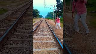 Train horns funny video [upl. by Ketty806]