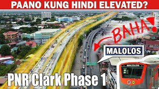 Paano kung hindi elevated ang NSCR  Baha sa Malolos [upl. by Ivzt]