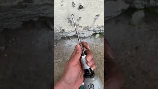 Wrench conversion hammer drill bit connector [upl. by Saravat906]