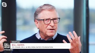 Bizarre Bill Gates Interview on Jeffrey Epstein quotHes Deadquot [upl. by Eugilegna]