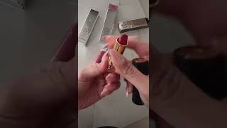 Lancome Juicy Tubes amp L’absolu Rouge Crean makeup lancome nationallipstickday [upl. by Ecinad]