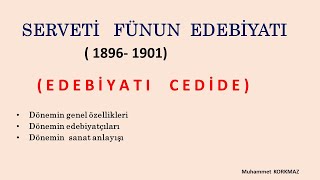 SERVETİ FÜNÜN EDEBİYATI [upl. by Delaney]