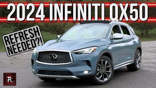 The 2024 Infiniti QX50 Autograph Is An Upscale SUV That Desperately Needs A Makeover [upl. by Yknarf]